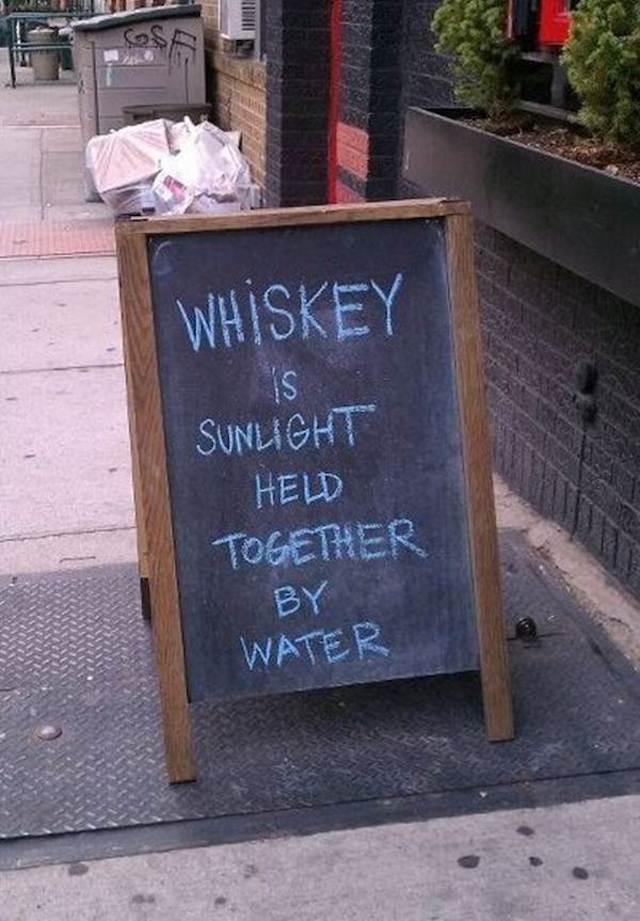 40 Hilarious Chalkboard Signs That’ll Make You Look Twice