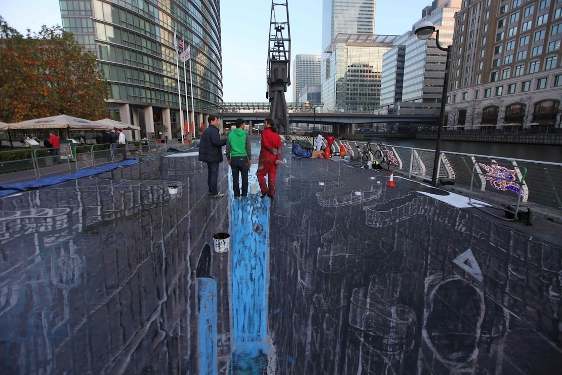 Sidewalk Chart Art