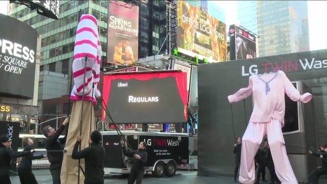 LG Twin Wash Divide And Conquer Golden Globe Awards