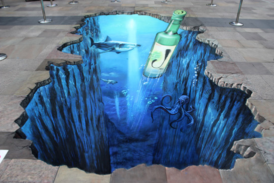 50 More Breathtaking 3d Street Art (paintings) Jinro Korean drink 50 More Breathtaking 3d Street Art (paintings)