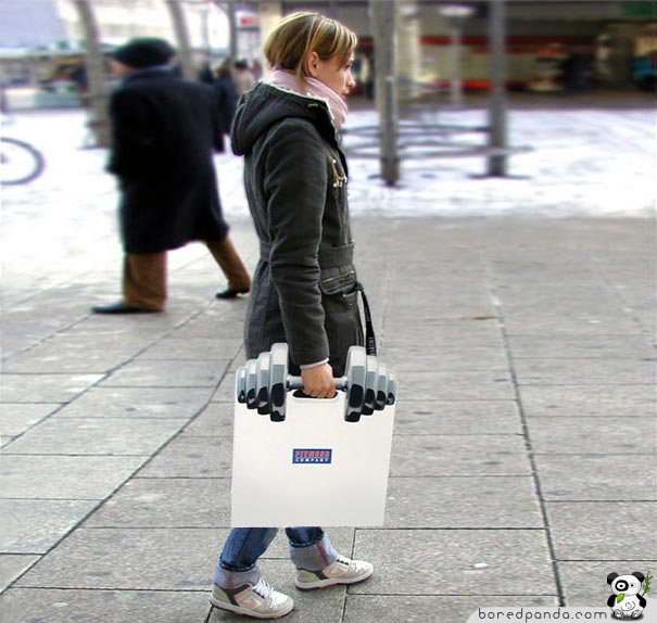 Creative Guerilla Marketing Examples of Bags