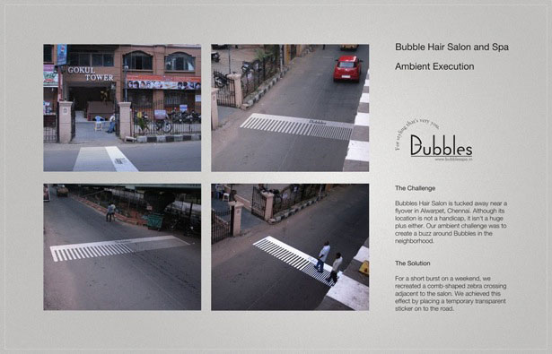 bubbles guerrilla marketing examples