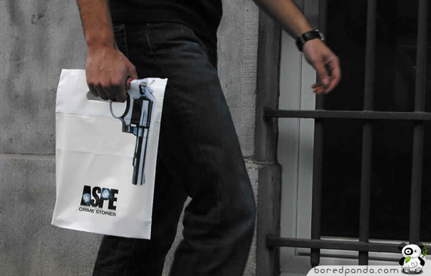 Creative Guerilla Marketing Examples of Bags