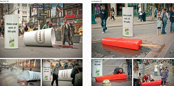 39927eef9a2a35c2c04815c1cc47a4a2 122 Must See Guerilla Marketing Examples Guerilla Marketing Example