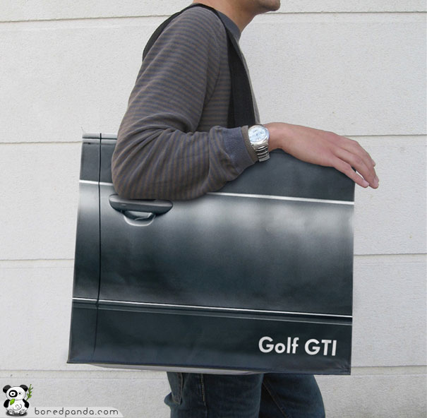 Creative Guerilla Marketing Examples of Bags