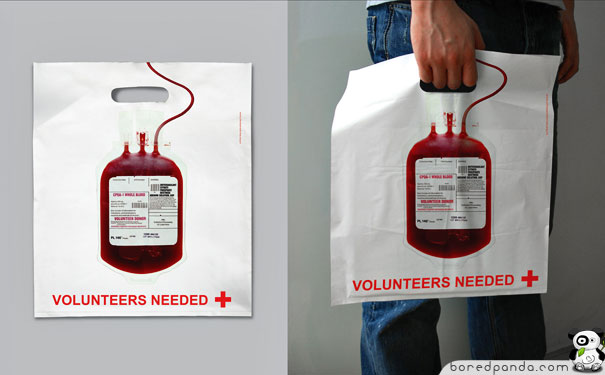 Creative Guerilla Marketing Examples of Bags