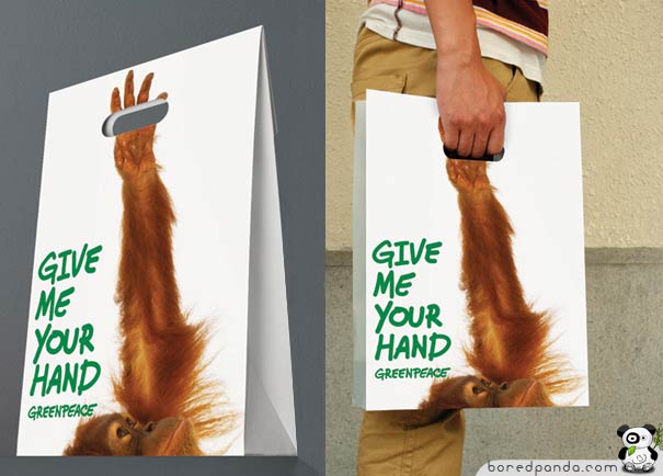 Creative Guerilla Marketing Examples of Bags