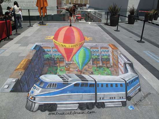 50 More Breathtaking 3d Street Art (paintings) National Train Day 50 More Breathtaking 3d Street Art (paintings)