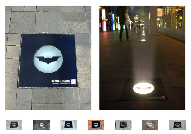 batman guerrilla marketing examples