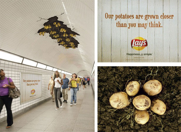 subway guerrilla marketing examples