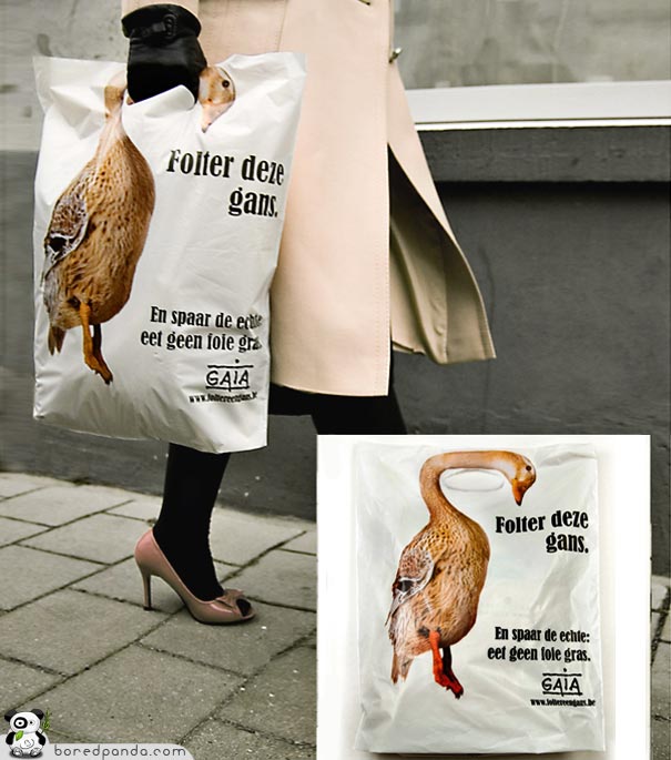 Creative Guerilla Marketing Examples of Bags