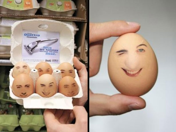 egg guerrilla marketing examples