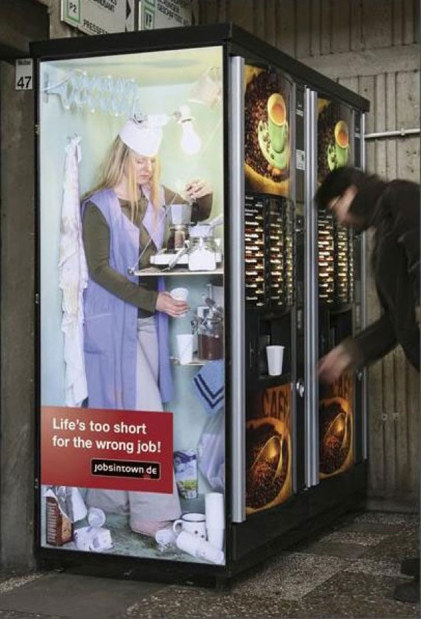 job guerrilla marketing examples