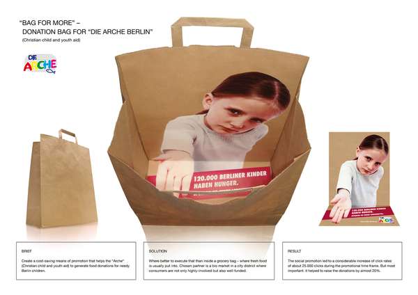 d2cd746bf70a4fb464f528d9ec231c16 45 Creativo Bagvertising Esempi Esempio Guerilla Marketing