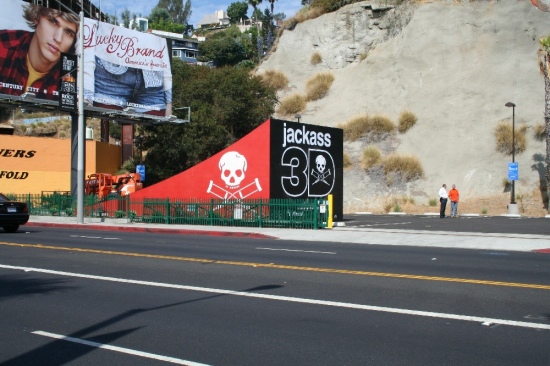 d681b0e9cb61625f751146b6f77fdb81 Dont Try This At Home   The Jackass 3D Billboard Campaign Guerilla Marketing Example