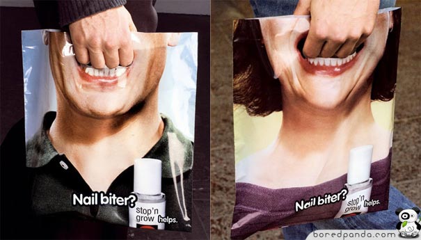 Creative Guerilla Marketing Examples of Bags